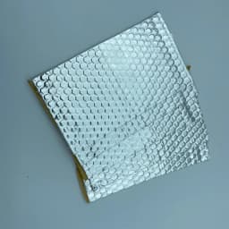 10PCS Butyl Rubber Shock-absorbing and Soundproofing Board, Self-adhesive Damping Board, Thermal Insulation and Noise Reduction