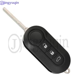 Jingyuqin A2C86460000 433MHz 4A Chip Flip Car Remote Key For Fiat Mobi Uno Fiorino E Mais Strada Citroen Peugeot Fob Control