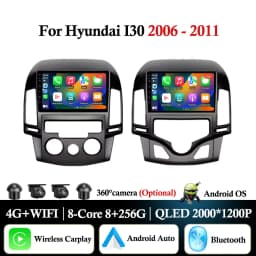 Android OS for Hyundai I30 2006 2007 2008 2009 2010 2011 Car Radio Multimedia Player DSP Stereo WiFi GPS Navigation Head Unit