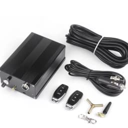 Universal Black Car Exhaust Vacuum Valve Controller Remote Control Of the Exhaust Valve Actuator With Memory 12V