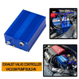 Universal Black Car Exhaust Vacuum Valve Controller Remote Control Of the Exhaust Valve Actuator With Memory 12V