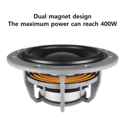 High Quality 6.5 Inch Car Speaker 400W HiFi Car Audio Stereo Lossless Modification Tweeter Mid-Woofer Subwoofer Dynaudio372 OEM