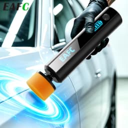 EAFC Cordless Car Polisher & Waxer Sanding Machine40W PolisherforPaint Scratch Repair Windshield Oil Film Removal Cleanig Waxing