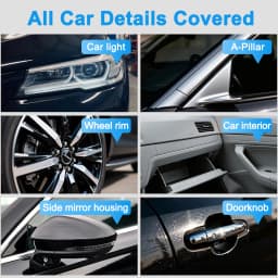 EAFC Cordless Car Polisher & Waxer Sanding Machine40W PolisherforPaint Scratch Repair Windshield Oil Film Removal Cleanig Waxing