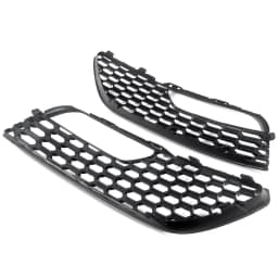 2X Honeycomb Mesh Hex For Audi A3 Standard 2013-2016 Racing Style Front Bumper Fog Light Grille 8V3807681 8V3807682 Accessories