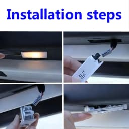 HD 2X LED Car Door Projector Welcome Light For Tesla Accessories Model Y RWD 2025 Model 3 S X 2020 2021 2022 2023 2024 2025 2026