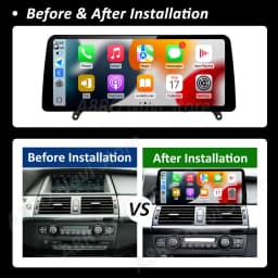 CCC CIC System Carplay for BMW X5 E70 X6 E71 2008 2009 2010 2011 2012 2013 Android 16 DSP Stereo Car Multimedia Radio Player BT
