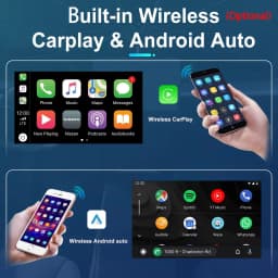 For Mercedes-Benz Sprinter W906 VW Crafter 2006-2018 Car Radio WiFi BT CPU Touch Screen Navigation Wireless DVD Android Auto