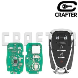 Key Crafters HYQ4AA HYQ4EA 315/433MHz ID 46 CHIIP Smart Card Key For Chevrolet Blazer Traverse Camaro Cruze Malibu Equinox Spark