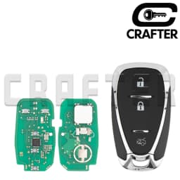 Key Crafters HYQ4AA HYQ4EA 315/433MHz ID 46 CHIIP Smart Card Key For Chevrolet Blazer Traverse Camaro Cruze Malibu Equinox Spark