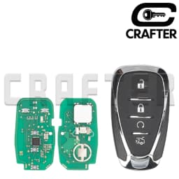 Key Crafters HYQ4AA HYQ4EA 315/433MHz ID 46 CHIIP Smart Card Key For Chevrolet Blazer Traverse Camaro Cruze Malibu Equinox Spark