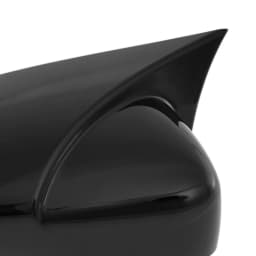 1Pair Rearview Mirror Cover For VW Jetta MK6 Passat B7 Scirocco Beetle CC Eos Black/Carbon Pattern Self-adhesive Side Mirror Cap