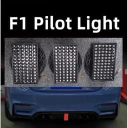 72LEDs Car Brake Light Universal 12V F1 Style Car Led Signal Lights Rear Diffuser Spoiler Tail Light Replacement For BMW For VW