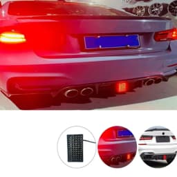 72LEDs Car Brake Light Universal 12V F1 Style Car Led Signal Lights Rear Diffuser Spoiler Tail Light Replacement For BMW For VW