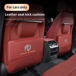 Car Seat Back Storage Bag Rear Backrest Protection Anti-kick Pad For MG ZS HS ES5 MG4 EV Electric S5 EV MG3 MG5 MG6 MG7 ONE EZS