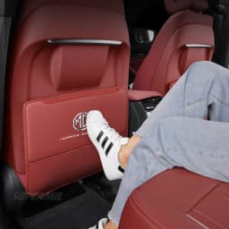 Car Seat Back Storage Bag Rear Backrest Protection Anti-kick Pad For MG ZS HS ES5 MG4 EV Electric S5 EV MG3 MG5 MG6 MG7 ONE EZS