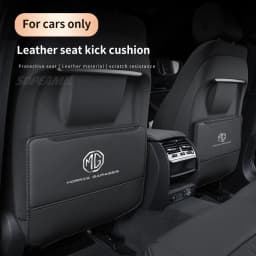 Car Seat Back Storage Bag Rear Backrest Protection Anti-kick Pad For MG ZS HS ES5 MG4 EV Electric S5 EV MG3 MG5 MG6 MG7 ONE EZS