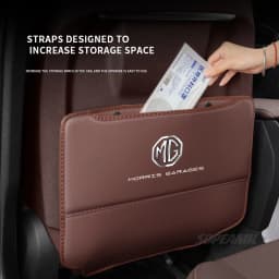 Car Seat Back Storage Bag Rear Backrest Protection Anti-kick Pad For MG ZS HS ES5 MG4 EV Electric S5 EV MG3 MG5 MG6 MG7 ONE EZS