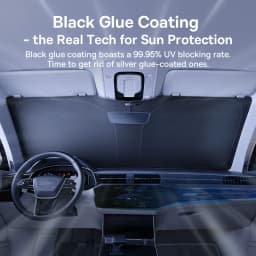 Baseus DT1 Car Sunshade Windshield Cover Folding Car Front Window UV Sun Protection for Summer Sun Shade Curtain Protector