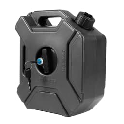 1.3 Gallon Gas Tank 5L Portable Backup Oil Can with Lock and Keys Fits for Motorcycle SUV ATV Most Cars