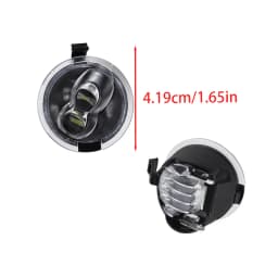 2pcs LED Side Mirror Puddle Lights 5F1Z-13B375-A For Ford Edge Expedition Explorer F-150 Fusion For Lincoln MKS MKT MKX Mercury