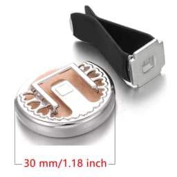10pcs Assorted Styles Refillable Car Air Freshener Perfume Diffuser Clip, Auto Air Vent Car Interior Accessories