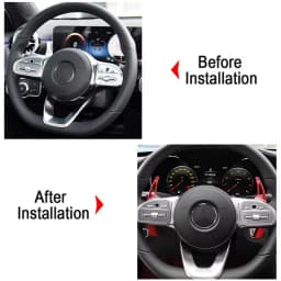 Car Steering Wheel Paddle Shifter Gear Shift Extension For Mercedes-Benz A Class W177 Sedan V177 B C E Class W205 W246 W213 GLA