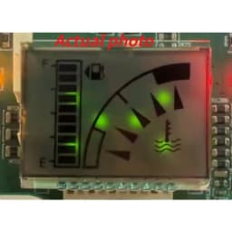 High Clear Car Dashboard LCD Display Monitor For Ford Fiesta EcoSport Instrument Replacement