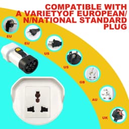 Type2 V2L Discharger adapter 16A General socket Discharge for XPENG NAMMI BYD MG4 Geely Jaecoo Omoda SAMRT Renault Hyundai ZEEKR