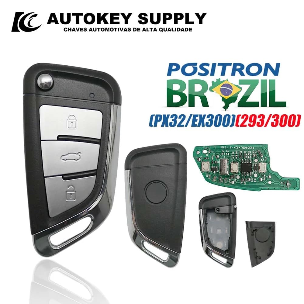 Autokeysupply AKBPCP169AT Double Program (293/300) Burglar Alarm Automatic Switching Program Control For Brazil Positron