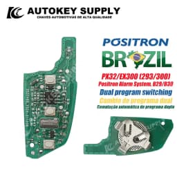 Autokeysupply AKBPCP169AT Double Program (293/300) Burglar Alarm Automatic Switching Program Control For Brazil Positron