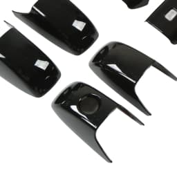 4Pcs Car Exterior Door Handle Cover Glossy Black Replacement Compatible with Jeep Grand Cherokee WK2 WL 2011-2022