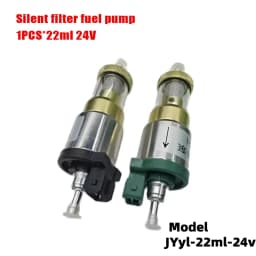 Diesel Heater Fuel Pump 12V/24V 22ML Quiet Electric Oil Pump for Webasto Eberspacher 2KW 5KW 8KW Air Heater