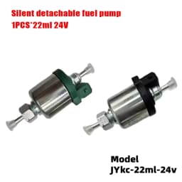 Diesel Heater Fuel Pump 12V/24V 22ML Quiet Electric Oil Pump for Webasto Eberspacher 2KW 5KW 8KW Air Heater