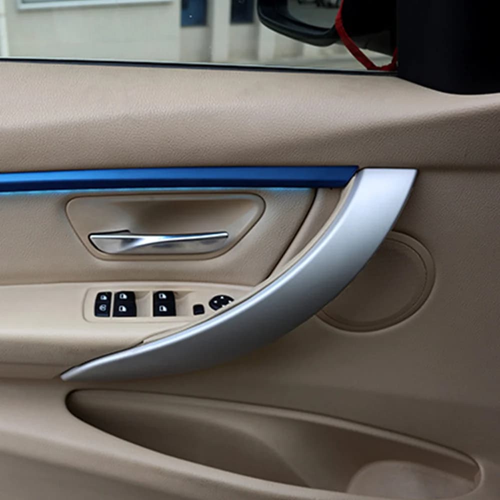 Interior Door Pull Handle Outer Cover Trim For BMW 3 4 Series M3 M4 F30 F34 F36 F32 F33 F80 F82 F83 316d 318d 320d 320i 325d
