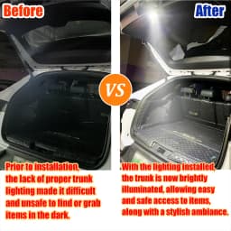 For BYD Seal U/Sealion 6/Song Plus LED Trunk Tailgate Lighting & Welcome Light Ultra-Bright Upgrade Kit Car Accessories Interior