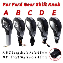 High-quality Gear Shift Knob Car Accessories Interior Replacement Shifter For Ford Kuga Mondeo Fusion Ecosport Fiesta Focus