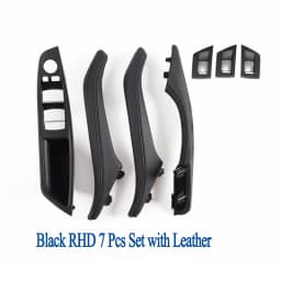 Left Right Interior Leather Passenger Door Handle Assembly For BMW 5 Series F10 F11 F18 520i 523i 525i 528i 535i