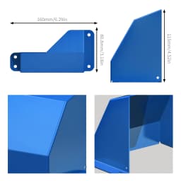 BEVINSEE Air Intake Scoops for BMW F20 F30 F32 120i 320i 328i 330i 335i 340i 420i 428i 430i 435i 440i N20 N55 B48 B58