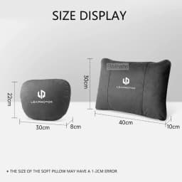 For Leapmotor C10 C11 C16 B01 B10 C01 2024 2025 2026 Car Neck Pillow Waist pillow Car Headrest Neck Support Seat Car Accessories