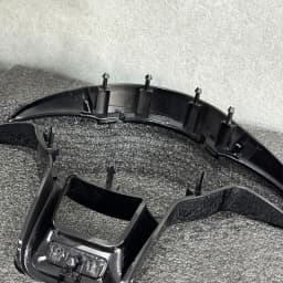for VW Golf 7 7.5R GTI Rline GTD Shangku R Sport Edition Steering Wheel Paint Black Frame Steering Wheel Button Frame