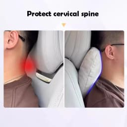 For XPENG G6/G9/X9/P7 + Car Seat Cushion Set-Ergonomic Headrest Neck Pillow Lumbar Support Memory Foam Car Interior Accessories