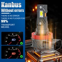 20000LM H11 LED Canbus H8 H9 H16JP 9005 HB3 9006 HB4 LED Car Headlight Bulb Canbus Super Bright 6000K 12V 24V Fog Lamps