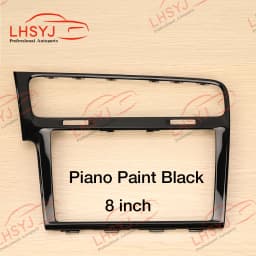 8 inch 9.2 inch Piano Black MIB Frame Radio Panel Decorative Frame for Volkswagen Golf 7 MK7 Golf 7.5 MK7.5 MIB Screen Bezel