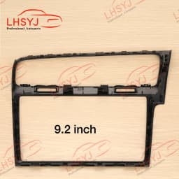 8 inch 9.2 inch Piano Black MIB Frame Radio Panel Decorative Frame for Volkswagen Golf 7 MK7 Golf 7.5 MK7.5 MIB Screen Bezel