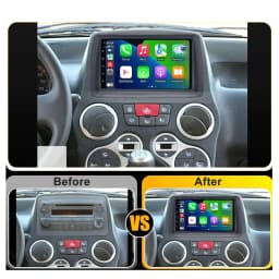 7" Car Radio Android 16 For FIAT Panda 2003 2004 2005 2006 2007 -2012 Stereo Multimedia Player Navigation Autoradio Carplay Auto