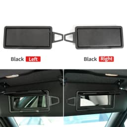 For W204 X204 C200 C250 GLK300 Car Front Sun Visor Mirror Makeup Sun Shade Cosmetic Mirror Cover For Mercedes Benz GLK C Class