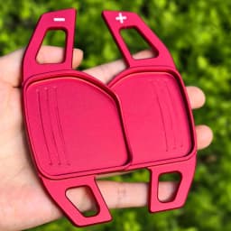 2Pcs Steering Wheel Paddles Extension Shifters For Audi A4 B8 A3 8P S3 A5 A6 S6 C6 Q5 A8 R8 TTS MK2 8J Avant DSG Car Styling