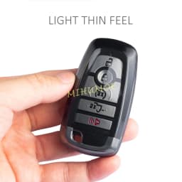 Car Key Fob Case Transparent Cover Remote Shell For 2021-2026 Ford Ranger Maverick Mustang Everest F150 Escape Bronco Explorer