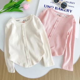 2-10Y Girls Shirt Spring Autumn New Children Long Sleeve T-shirt Solid Color Fashionable Baby Slimming Tops Girls Base Shirts